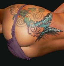 Butterfly Tattoo Idea for Women - Tattoo Art 