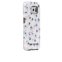 Case-Mate White Leopard Floral Print Tough Case for Samsung Galaxy S6 - Phone Cases