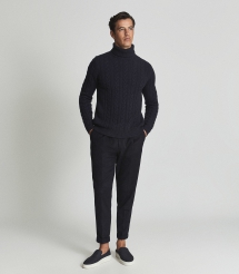 Cashmere Roll Neck Jumper - Man Style