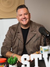 Celebrity Big Brother Ross Mathews Brown Coat - Unassigned