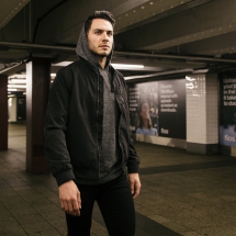 Charcoal Melange Hoodie - Hoodies