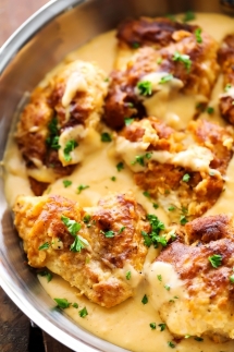 Chicken Paprika  - Cooking