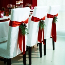 Christmas chair decoration - Christmas