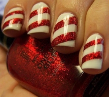 Christmas nail art - Christmas