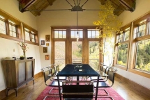 Clerestory windows keeps wall space - House Window Styles