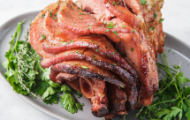 Crock-Pot Brown Sugar Glazed Ham - I love to cook