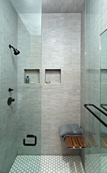Cubby Holes in shower - New Bathroom?