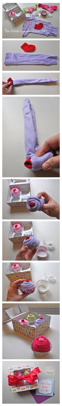Cupcake Onesies Gift - For the little one