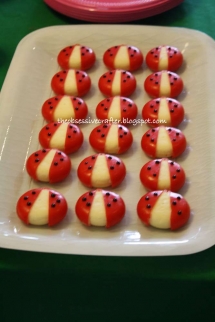 Cute Ladybug Baby Bells - Watermelon Birthday