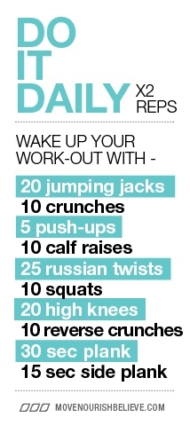 Daily Wake Up Workout - Unassigned