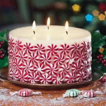 DIY Christmas candle - Christmas