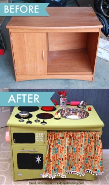 DIY Play Kitchen - Fun crafts