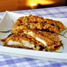 Double Crunch Honey Garlic Chicken Breasts - Recipes