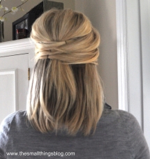 Elegant Half Up  - Fave hairstyles