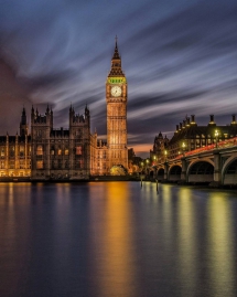 Elizabeth Tower of the Palace of Westminster (photo) - Beautiful places