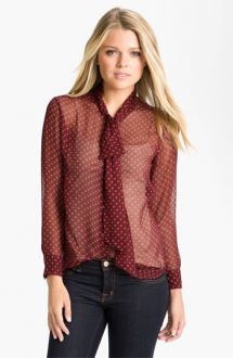 Equipment 'Meredyth' Sheer Silk Blouse - Clothing, Shoes & Accessories