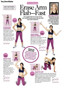 Erase Arm Flab-Fast - Exercises that can be done at home