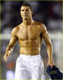 Footballer Cristiano Ronaldo - Football!