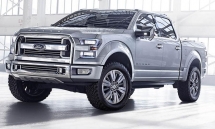 Ford Atlas pickup truck concept at the 2013 NAIAS - Wicked Rides