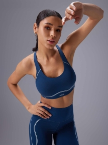 Freeleaf Printed Spaghetti Strap Sports Bra - Unassigned