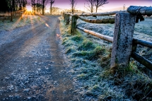 frozen road by Milan Jurek - Fantastic shots