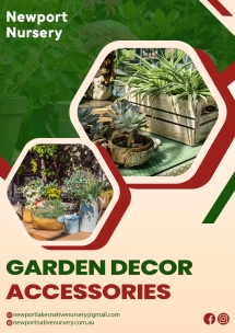 Garden Decor Accessories Newport - Native Nursery
