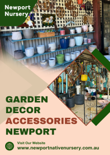 Garden Decor Accessories Newport - Native Nursery