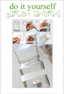 Garden Lanterns - DIY Projects