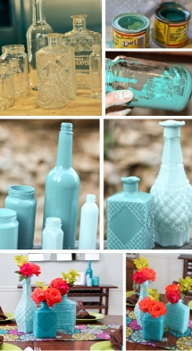 Glass Vases - DIY Projects