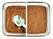 Gooey Pumpkin Spice Latte Chocolate Pudding Cake - Healthy Food Ideas