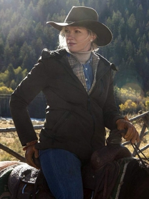 Gretchen Mol Yellowstone Cotton Jacket - Unassigned