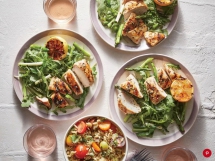 Grilled Lemon Chicken Salad - Cooking