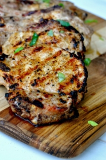 Grilled Maple Dijon Pork Chops - Recipes for the grill