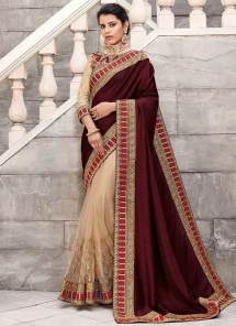 Half & Half saree Shop Online - Indian Ethnic Clothing