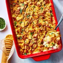 Have Leftover Turkey? Turn It Into a Ritz Cracker Casserole - Tasty Grub