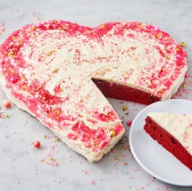 Heart-Shaped Cake - Desserts