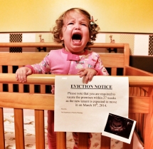 Hilarious baby announcement - Now that is funny