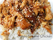 Honey Sesame Chicken - Crock Pot Recipes