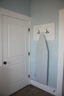 Ironing Board Storage Idea - Laundry Room Ideas