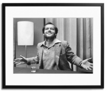 Jack Nicholson Expressing Himself Print - Art for home and cottage