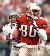 Jerry Rice: Wide Receiver  - Favourite athletes of all time