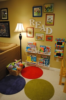 Kids Reading Nook - Home decoration