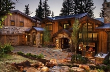 Large house fit into its landscape - Great houses