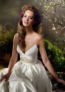 Beautiful Lazaro Wedding Dress - My Wedding Dress