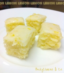 Lemon Brownies recipe - Brownies