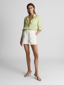 Linen Pull On Shorts - Clothing, Shoes & Accessories