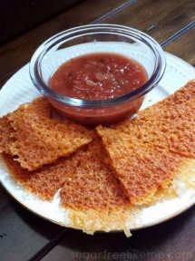 Low carb cheese chips - Food & Drink