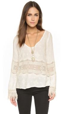 Marisa Long Sleeve Bell Top by LIV  - Spring Wardrobe
