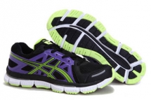 Men's Asics 2032 Black Blue Running Shoes - Unassigned