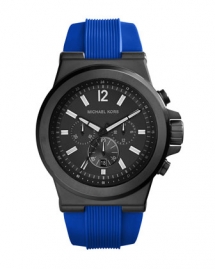Men's Silicone/Stainless Steel Dylan Chronograph Watch - Watches